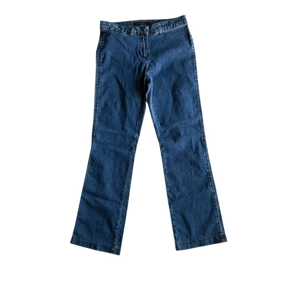 Theory Cropped Classic Blue Denim Jeans Size 26